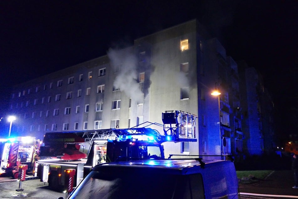 Das Feuer soll im Kellerbereich des Mehrfamilienhauses ausgebrochen sein.