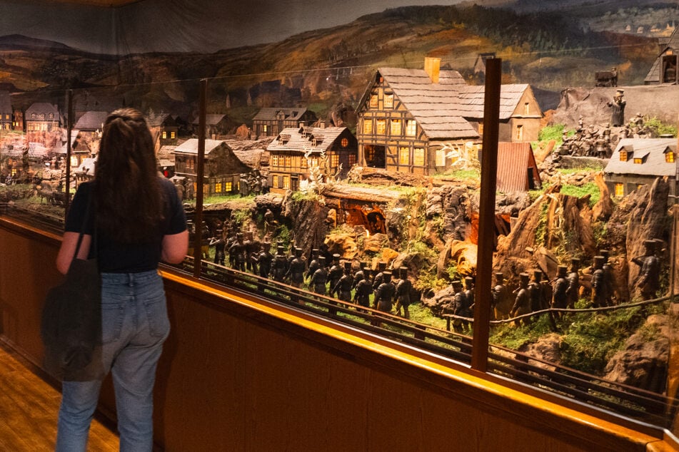 Hier steht eine der größten Miniatur-Ausstellungen Sachsens