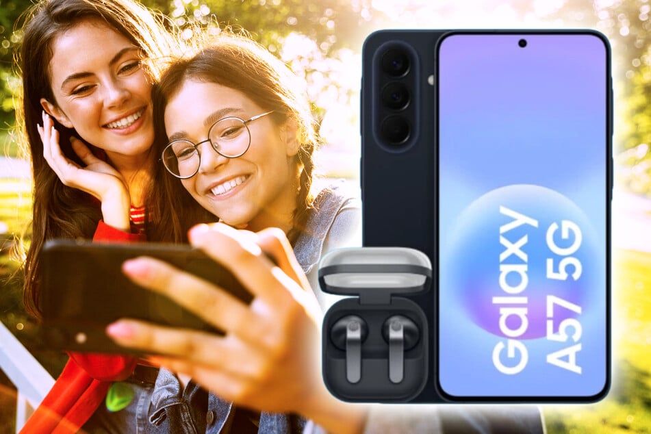 Blau verkauft Samsung Galaxy A57 mit Buds 4 für nur 1 Euro