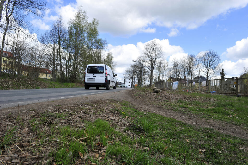 An der Unritzstraße in Rabenstein beginnt diese Woche der Bau eines Fußweges.