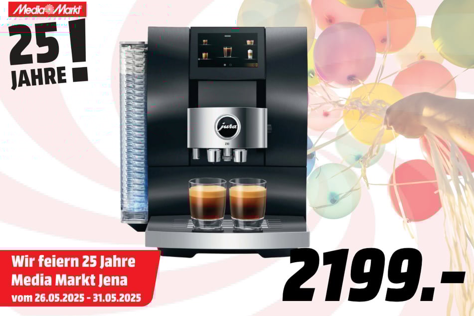 Jura-Kaffeevollautomat für 2.199 Euro.