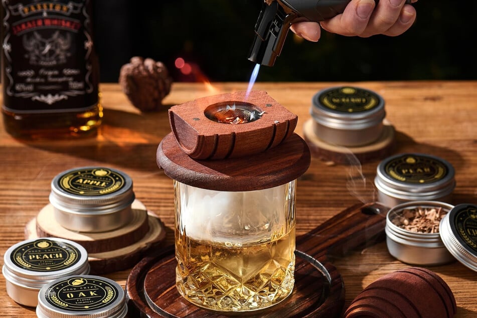 This whiskey smoker kit is an awesome Valentine's Day gift idea and a super deal