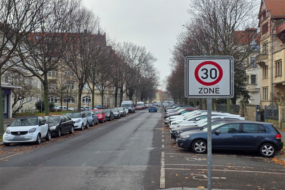 Die Lipsiusstraße liegt in einer 30er-Zone.