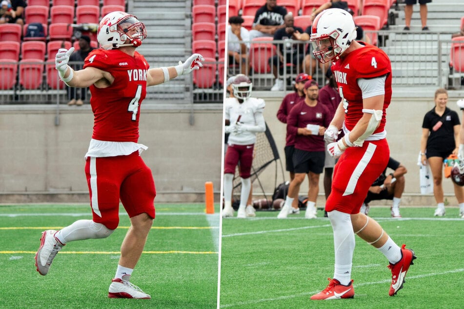 Sterling May (23) war zuletzt in kanadischen College-Football aktiv.