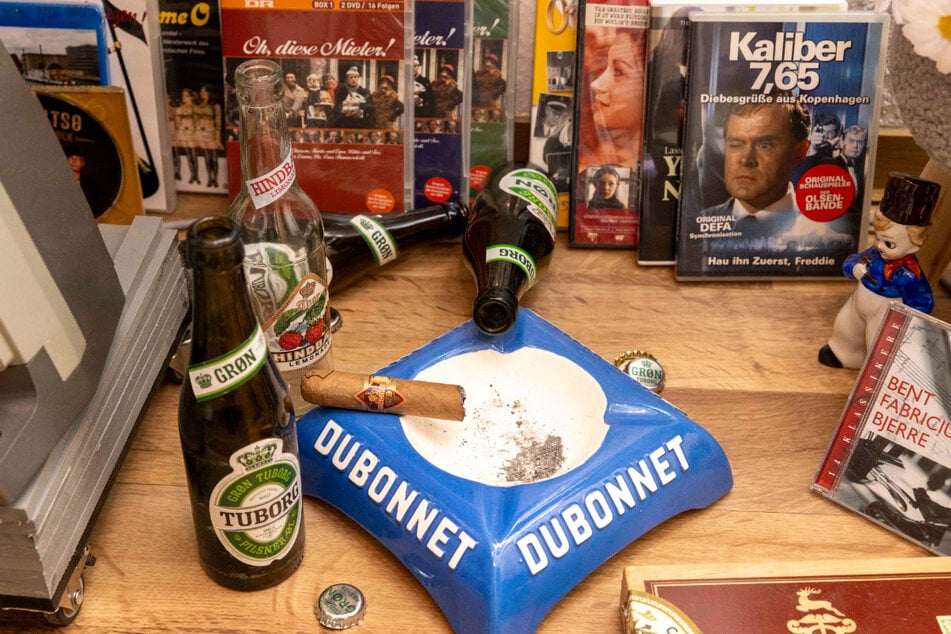 Egons Zigarre darf nicht fehlen - der Kopf der Bande war übrigens "Linksraucher".