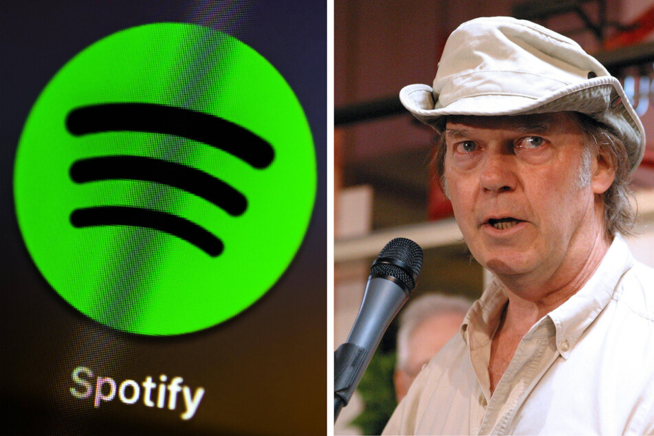 Neil Young is continuing to duke it out with Spotify.