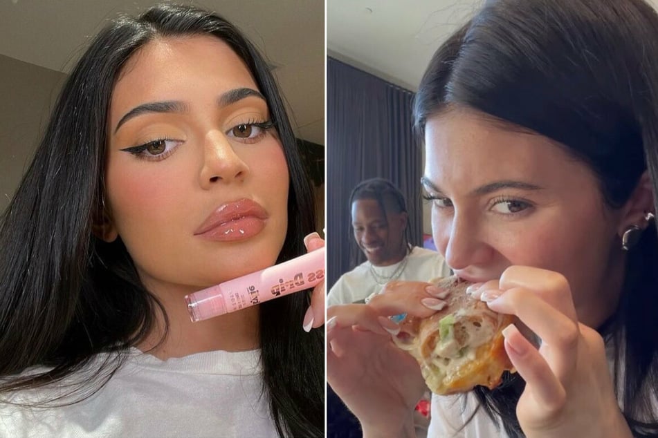 Kylie Jenner showed off her kitchen skills in her latest Instagram story.