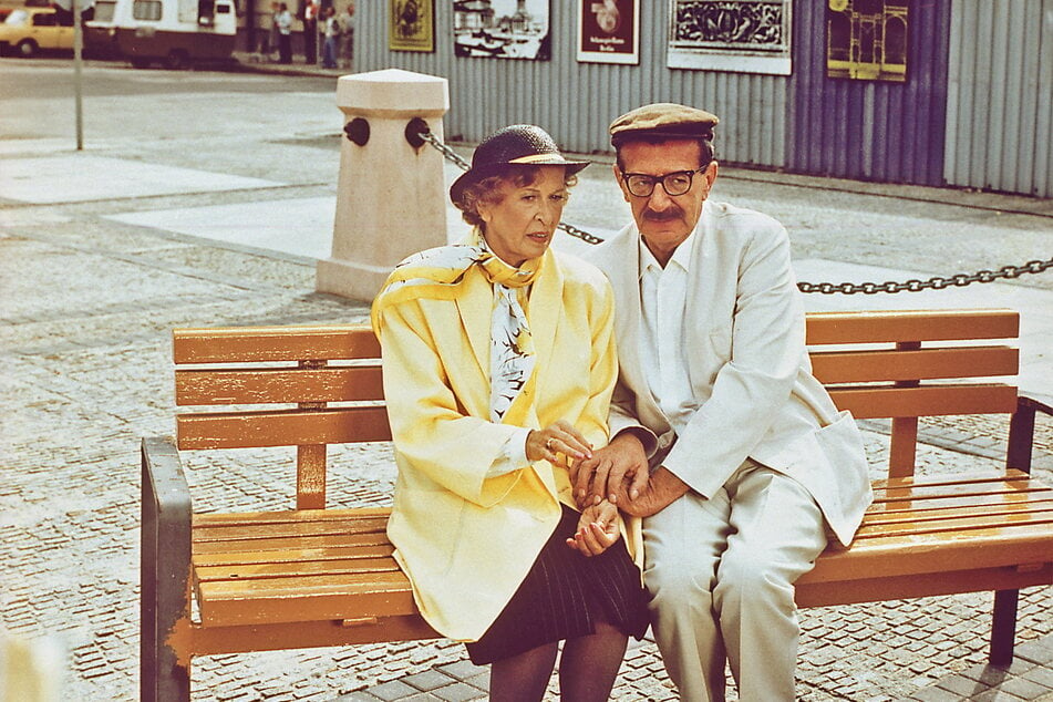 Unvergessen: Gerd E. Schäfer mit Helga Görnig im achten "Maxe Baumann"-TV-Schwank 1987.