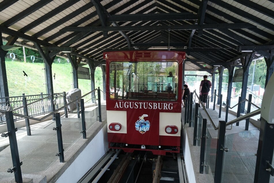 Die Drahtseilbahn Augustusburg kann wegen eines Defekts derzeit nicht fahren.