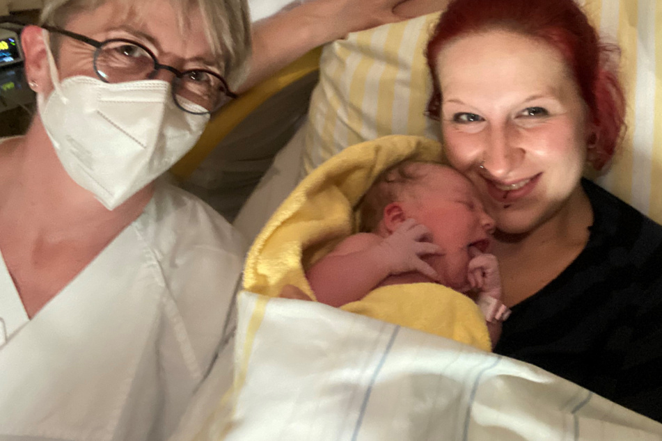 Rufus und Mary Jane: Erste Neujahrsbabys in Sachsen-Anhalt geboren