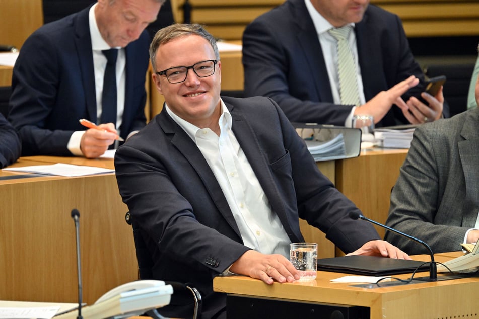 Mario Voigt (46) ist Thüringer CDU-Partei- und Fraktionsvorsitzender. (Archivbild)