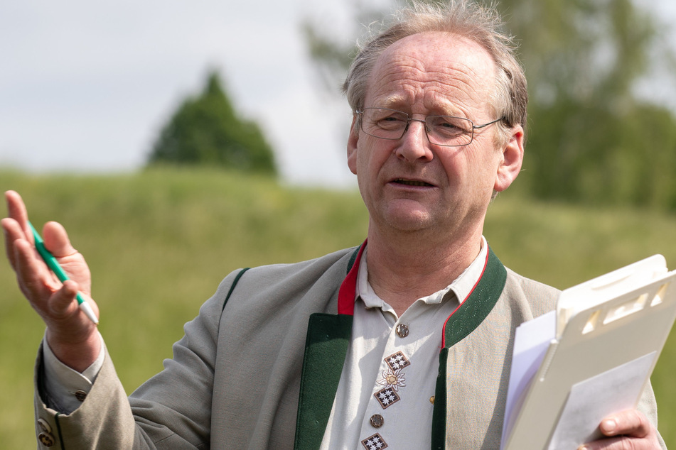 Gunther Zschommler (59), Vizepräsident des Sächsischen Bauernverbandes (SLB).