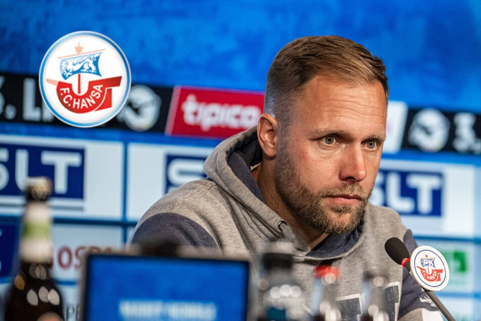 Pressekonferenz bei Hansa Rostock: Wie lange bekommt Brinkmann das Vertrauen?