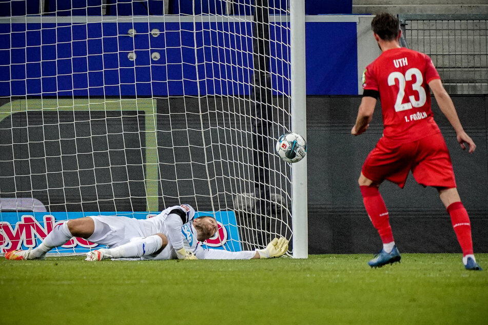 Mark Uth verschoss seinen zweiten Elfmeter in Folge.