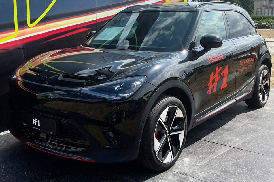 Der neue smart sieht ganz anders aus als bisherige Modelle. Auf dem Dresdner Stadtfest könnt Ihr den Wagen bestaunen.