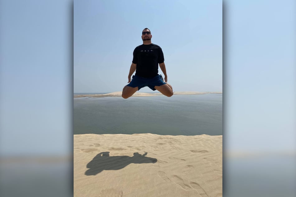 Dank seiner Organspende kann Marcel leben und aktiv sein - er betreibt die Sportstudio-Kette "Lucky Fitness".