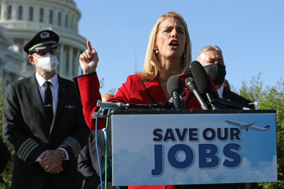 Sara Nelson, international president of the Association of Flight Attendants-CWA, AFL-CIO, has spoken out in support of the Congressional Workers Union heading into the 118th Congress.