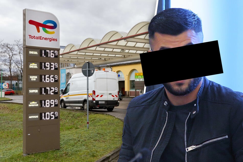 Wegen Spiel-Schulden: Mann schaut unzählige Überfall-Videos - dann schlägt er in Dresdner Tankstelle zu