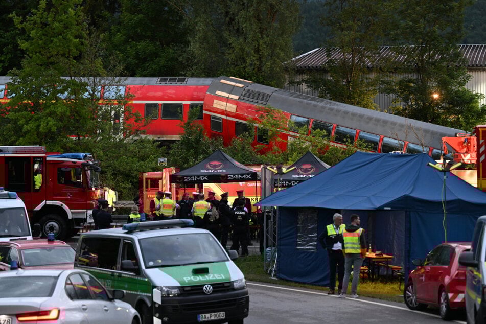 Zum Start der Ferien war am 3. Juni 2022 ein Zug in Garmisch-Partenkirchen entgleist. Fünf Menschen starben. (Archiv)