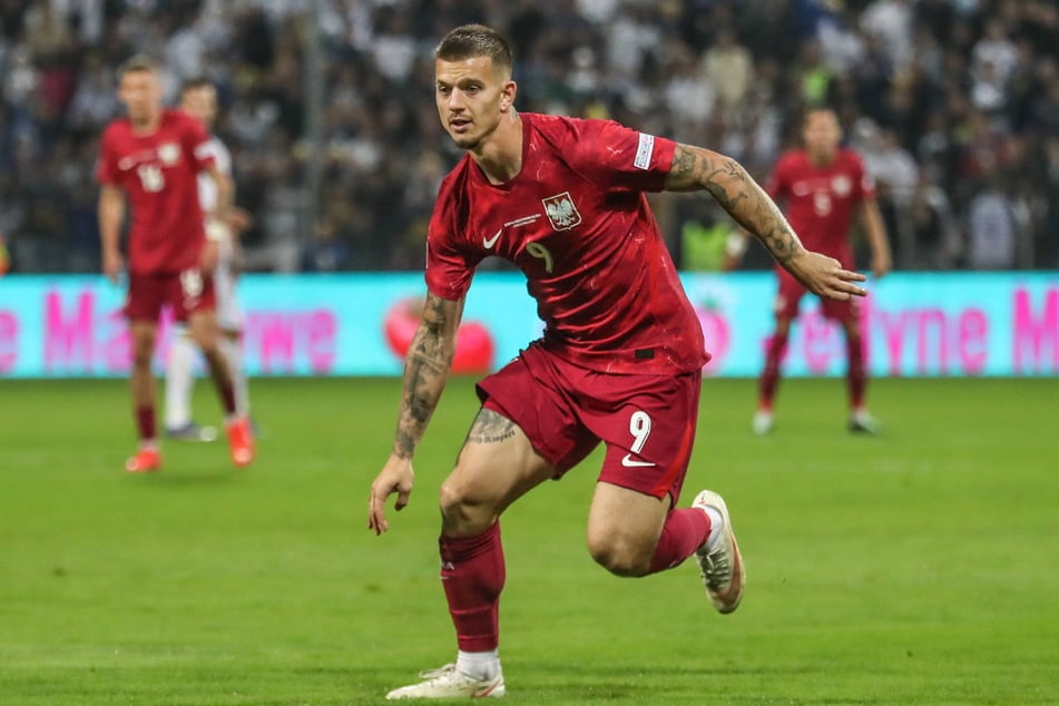 Mateusz Zukowski (24) durfte am Montagabend für Polen gegen Bosnien ran.