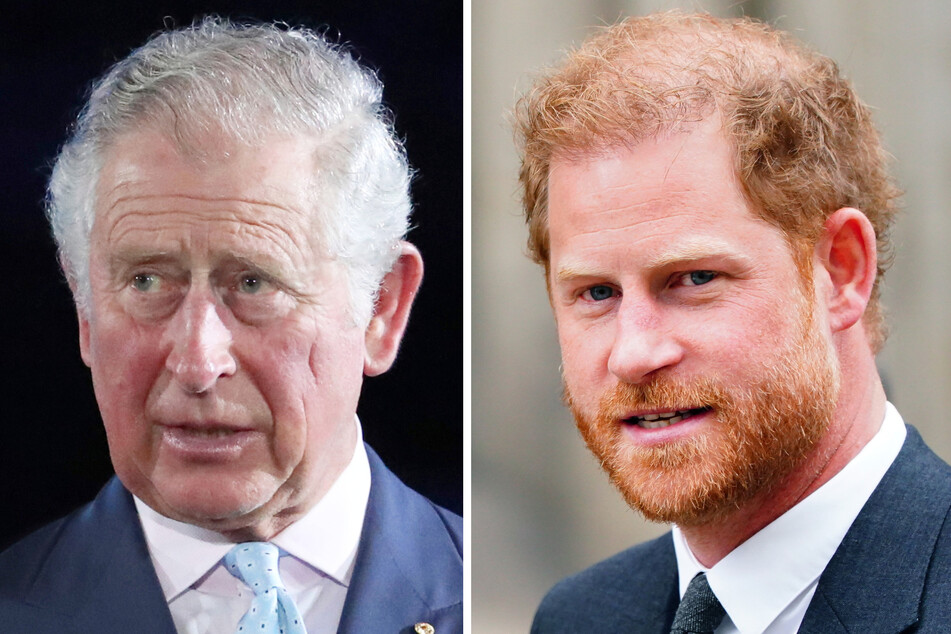 Prinz Harry (39, r.) und König Charles (75) scheinen sich langsam wieder anzunähern.