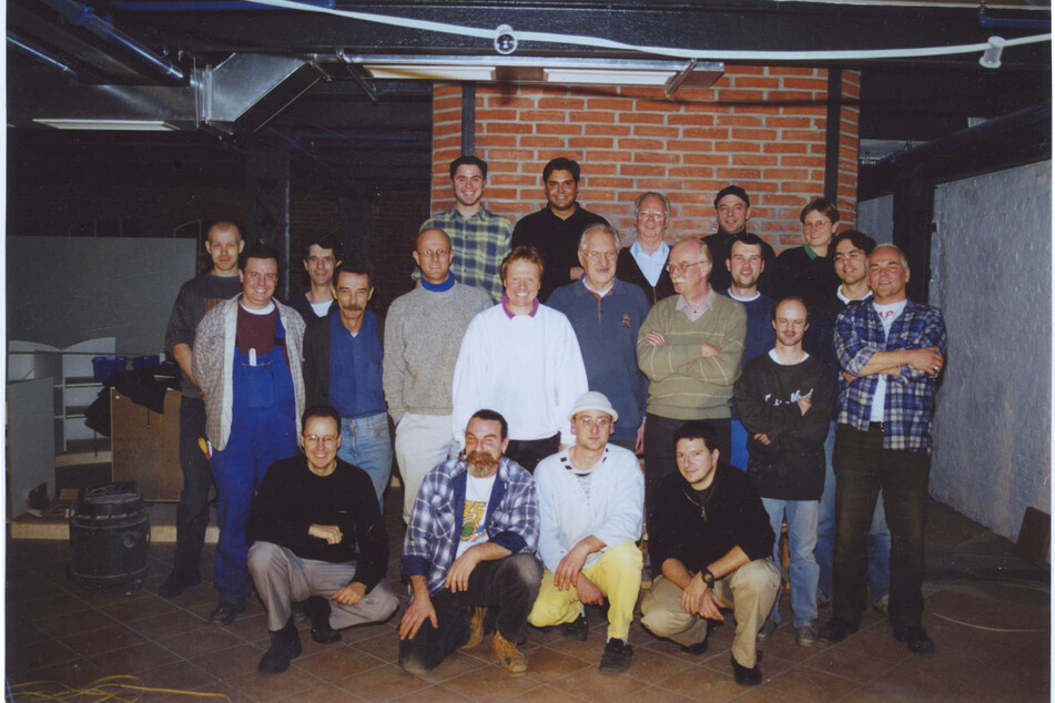 Das erste Team des Miniatur Wunderlandes.
