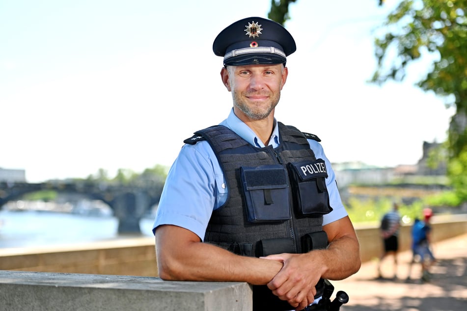 "Als Polizei sind wir immer zuständig, wenn es um Leib und Leben geht", sagt Sprecher Martin Ebermann (40).