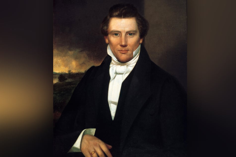 Mormonen-Gründer Joseph Smith (1805 -  1844).