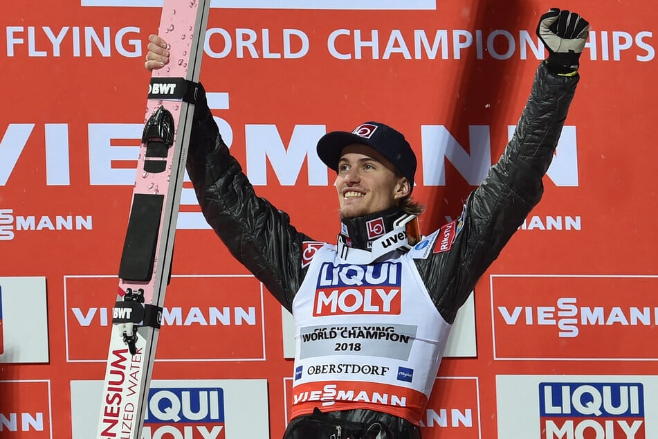 Sein größer Erfolg war der Weltmeistertitel im Einzel in Oberstdorf 2018.