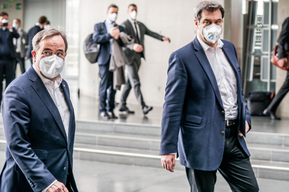 Die Kanzlerkandidatur in der Union entscheidet sich vermutlich zwischen Armin Laschet (60, CDU), Parteichef und Ministerpräsident von Nordrhein-Westfalen sowie Markus Söder (54, CSU), Ministerpräsident des Freistaats Bayern.