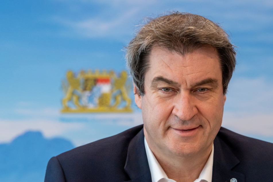 Markus Söder hält Regierungs-Erklärung zur neuen Corona-Strategie im Landtag
