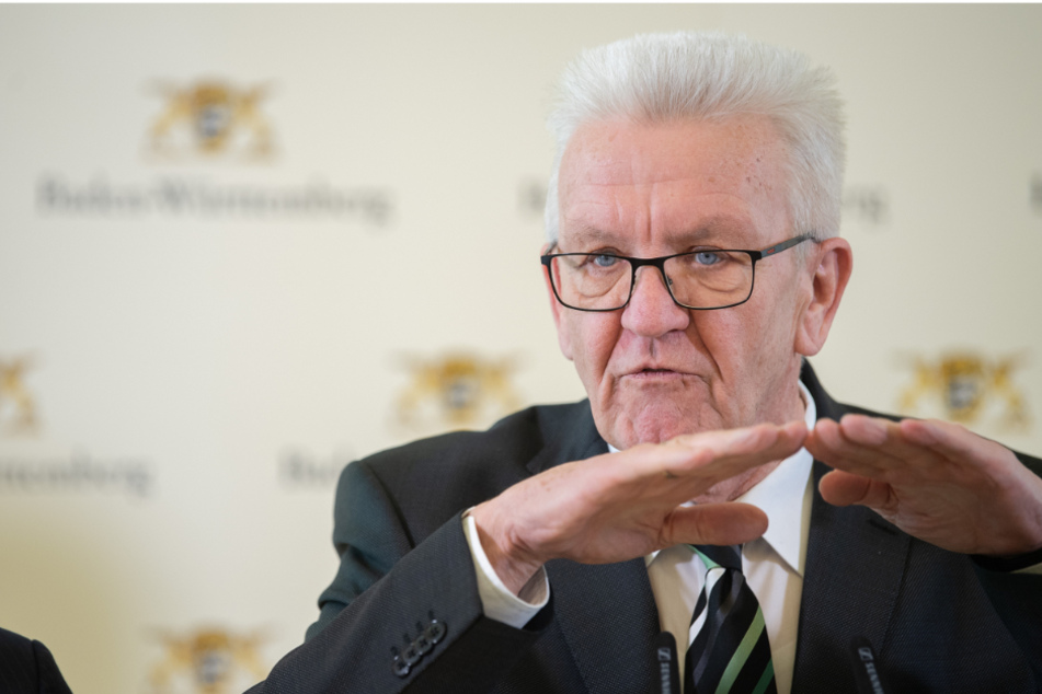 Der Adressat des Schreibens: Ministerpräsident Winfried Kretschmann.
