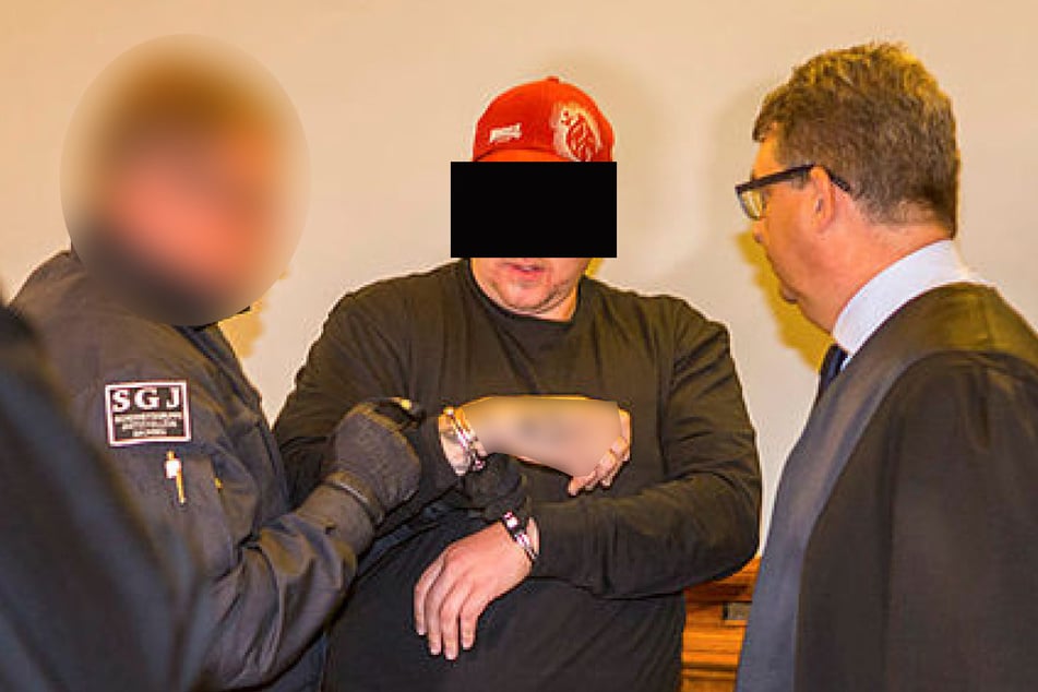 Der Todesschütze: "Hells Angels"-Mitglied Stefan S. (39), hier ein Gerichtsfoto, wurde 2019 wegen Mordes zu lebenslanger Haft verurteilt.