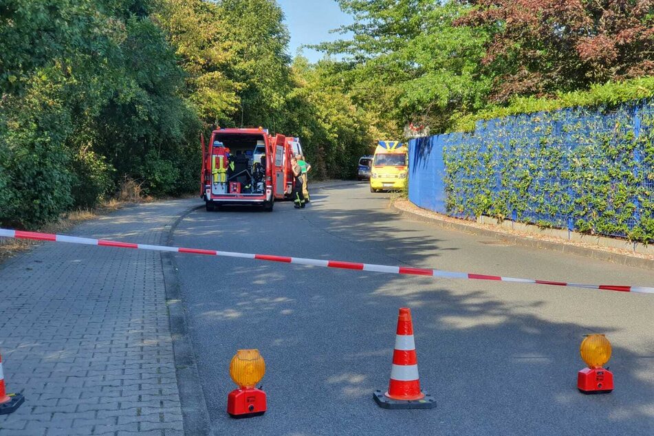 Spezialisten der Feuerwehr haben sich auf Spurensuche begeben.