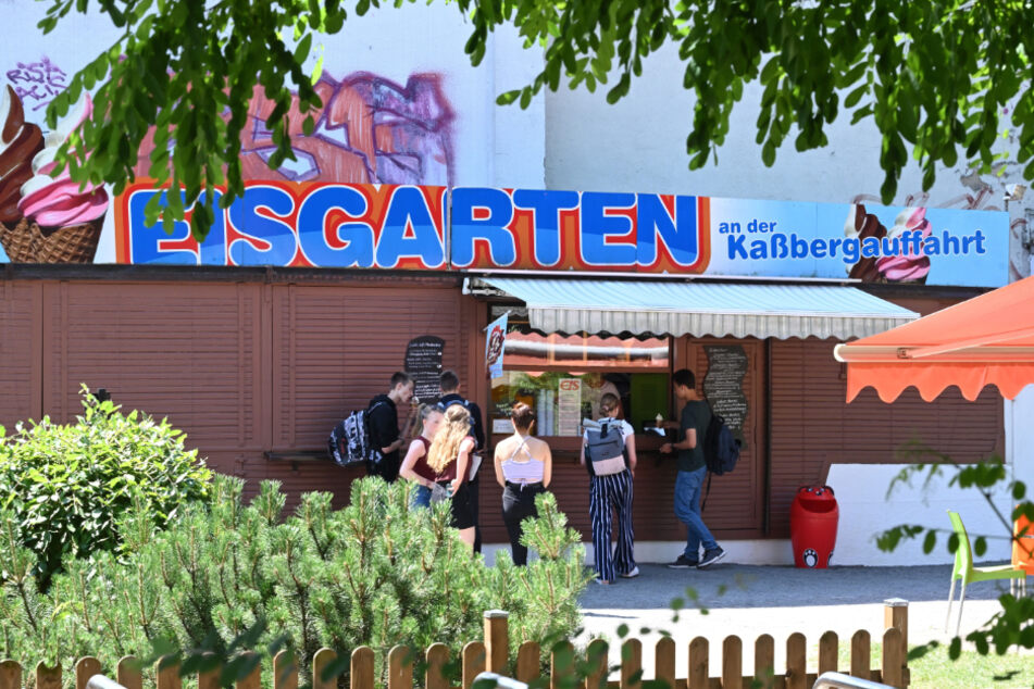 Schon zu DDR-Zeiten sehr beliebt: der Eisgarten an der Kaßbergauffahrt.