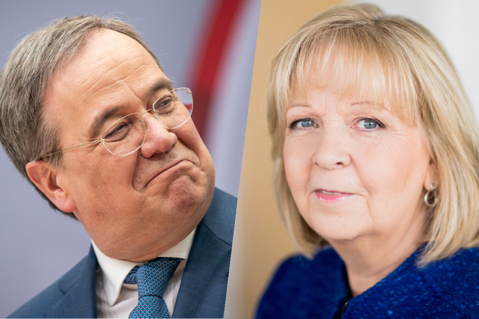 NRW-Ministerpräsident Armin Laschet (60, CDU) gratuliert seiner Amtsvorgängerin Hannelore Kraft (SPD) zum 60. Geburtstag.