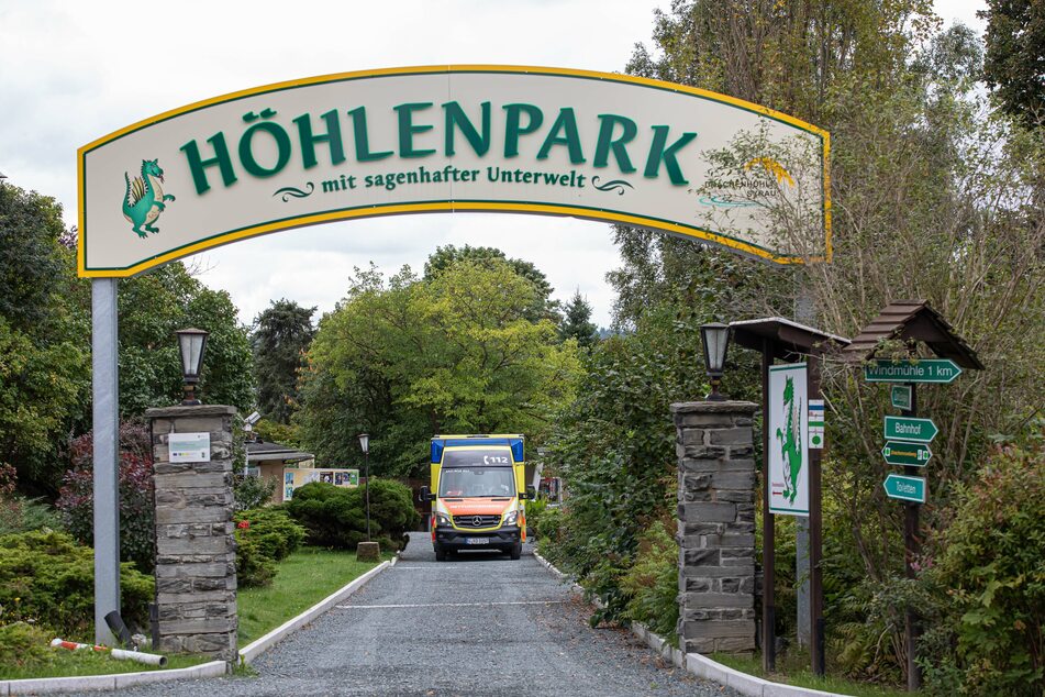 Im Höhlenpark in Syrau befindet sich die Drachenhölle.