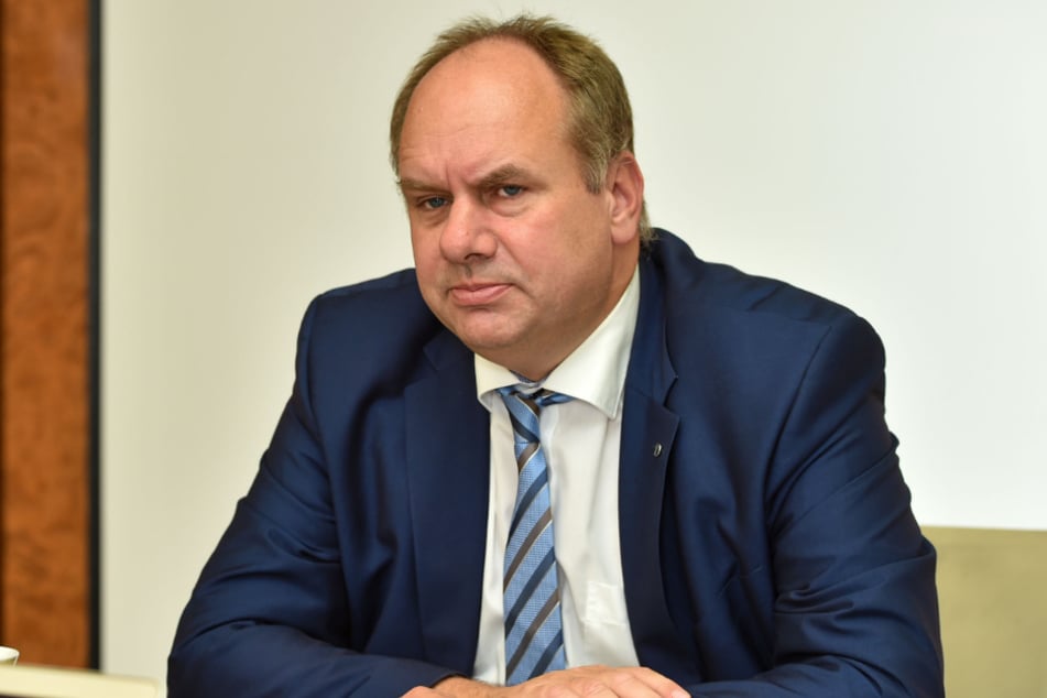 Oberbürgermeister Dirk Hilbert (48, FDP).