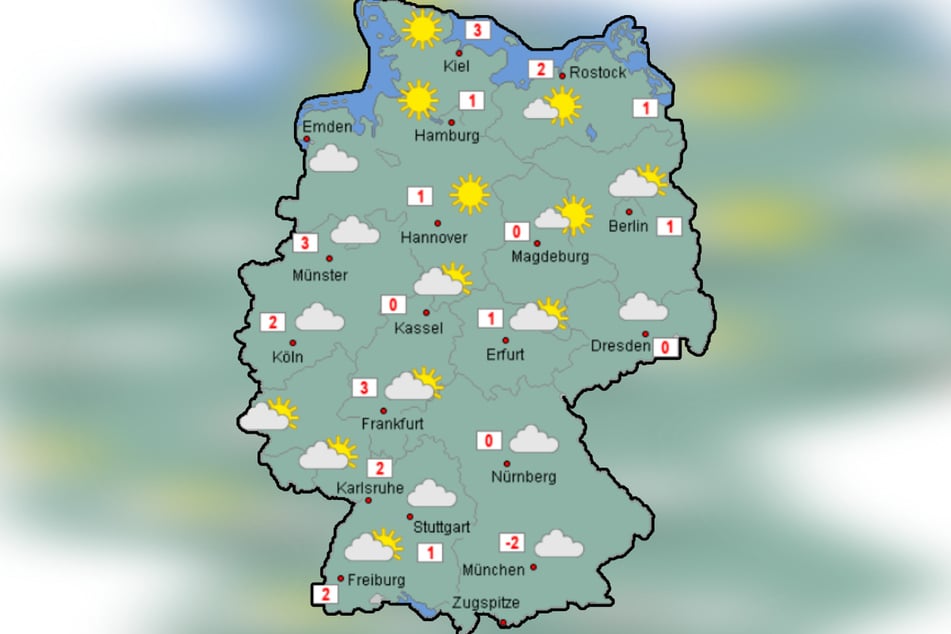 Auch am Sonntag bleibt es kalt, dafür lässt jedoch der Wind nach - ideal für ausgiebige Aktivitäten im Freien.