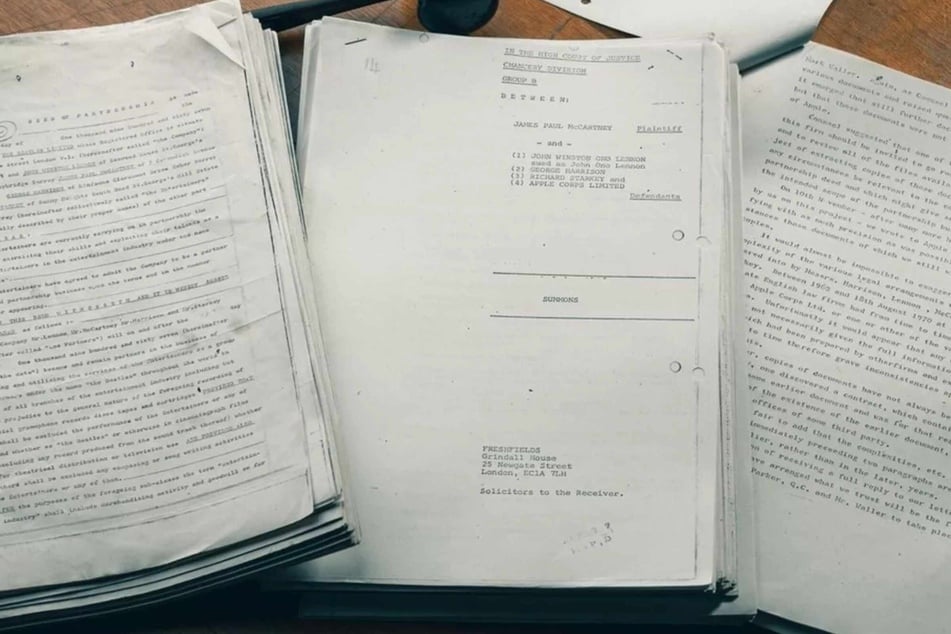 Recently found legal documents that shed new light on the demise of The Beatles are to go on sale next week, UK auction house Dawsons recently revealed.