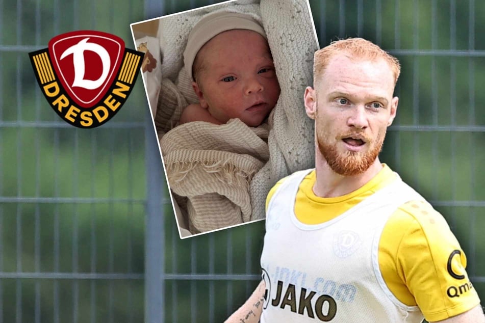 Mit Baby-Tipps von den Kollegen: Papa Fröling greift bei Dynamo neu an