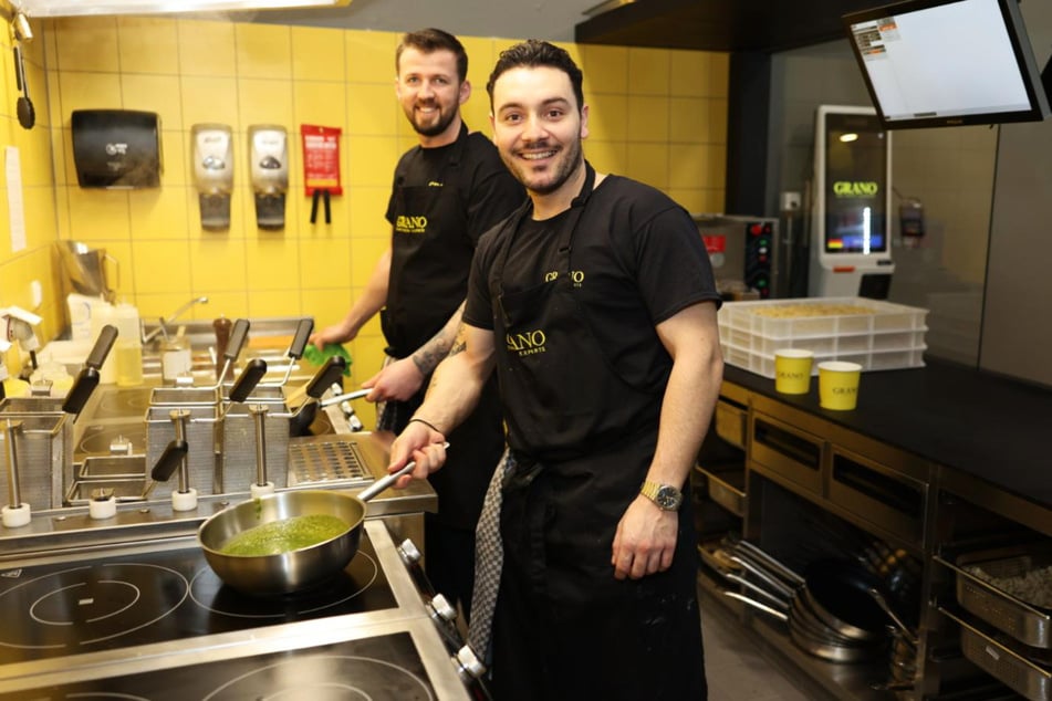 Georgios Petrou ist Koch und hat alle Gerichte selber mitentwickelt.