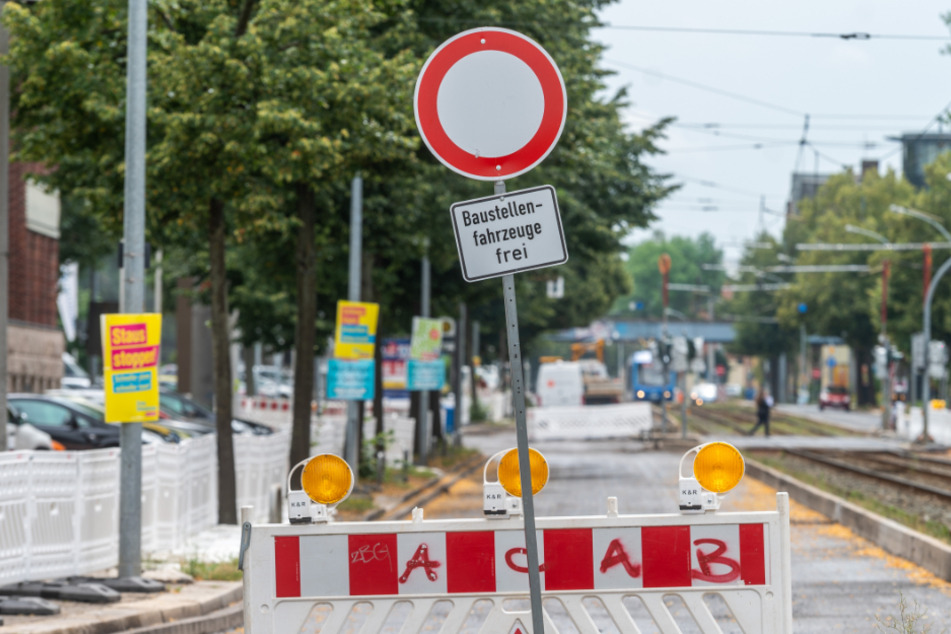 Baustellen Chemnitz: Chemnitz: B95 monatelang teilweise gesperrt