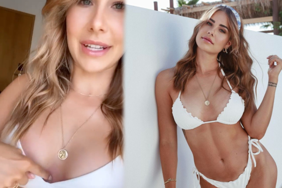 Wie viel Sexyness passt in einen weißen Bikini? Topmodel macht Fans heiß