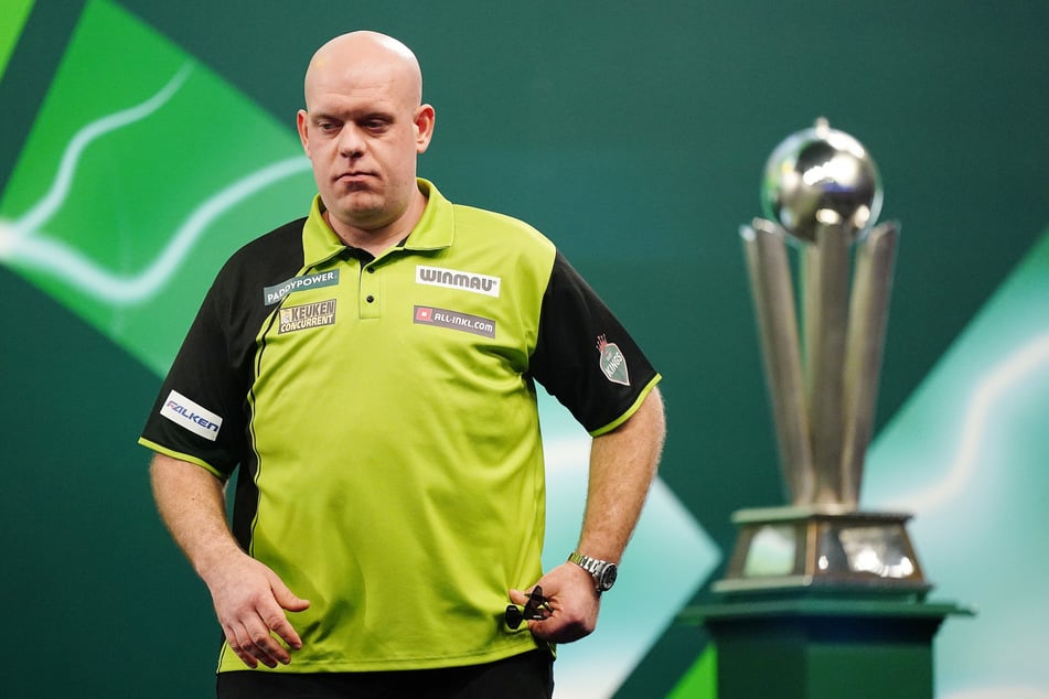 Michael van Gerwen (36) kommt aktuell nicht mehr an die Leistungen vergangener Tage heran.
