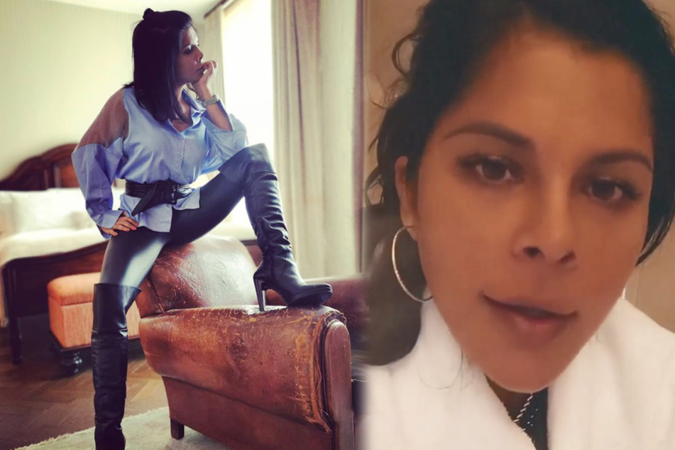 Indira (40) postet regelmäßig Storys und Fotos aus Hotels.