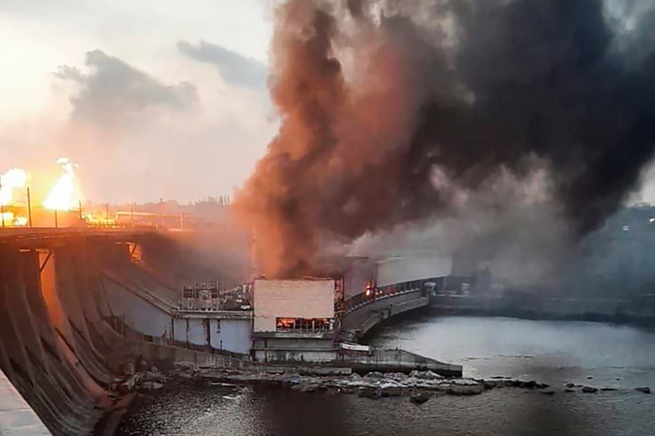 Das Wasserkraftwerk am Dnipro befindet sich in einem "kritischen Zustand".