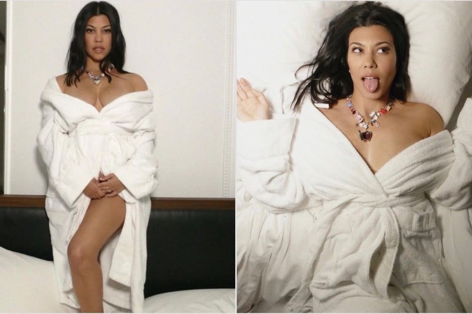 Kourtney Kardashian hit with pregnancy rumors after latest photoshoot