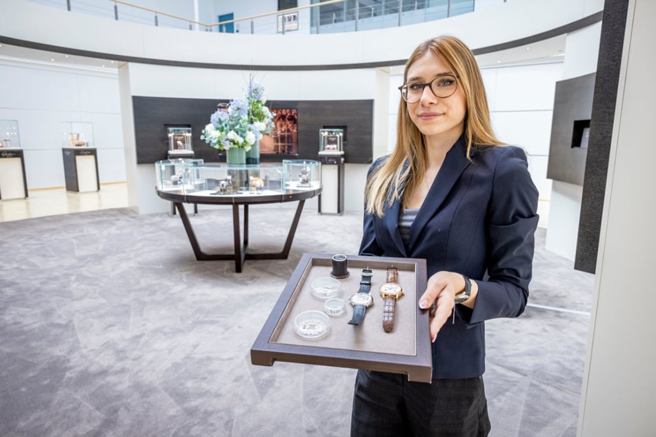 Die Uhrenindustrie in Glashütte ist ein Hoffnungsträger der sächsischen Wirtschaft.