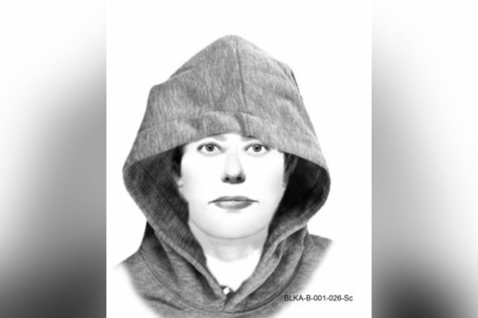 Mit diesem Phantombild sucht die Polizei nach dem Täter.